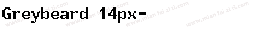 Greybeard 14px字体转换